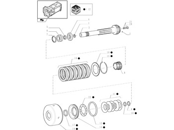 Kuplung és alkatrészek NEW HOLLAND