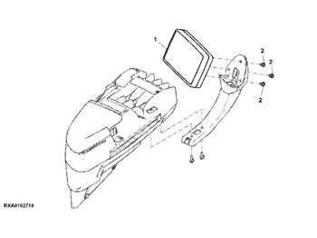 Fülke és belső tér JOHN DEERE