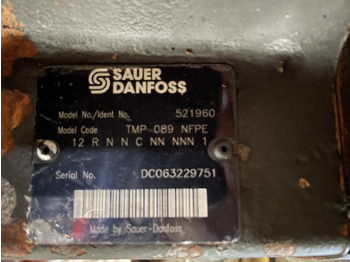 Hidraulikus szivattyú - Mezőgazdasági gépek Pompa jazdy hydrostat Sauer Danfoss 521960 TMP-089 NFPE: 5 kép.