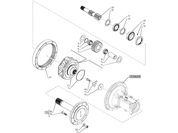 Alkatrész NEW HOLLAND