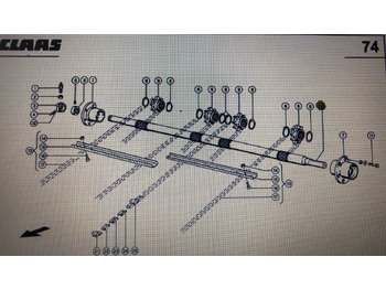 Alkatrész CLAAS