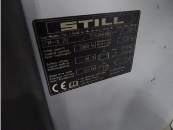 Tolóoszlopos targoncá STILL FM-X20: 3 kép.