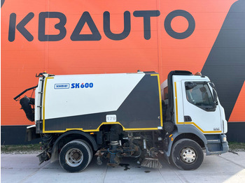 Utcaseprő gép DAF LF 55.180 4x2 Schmidt SK 600 Dual LP: 4 kép.
