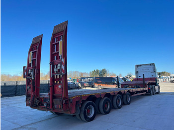 Félpótkocsi mélybölcsős Nooteboom MCO-58-04V PLATFORM 9900 mm + 6100 + 6400 mm EXTENDABLE / LOADING HEIGHT 860 mm / ALL STEERED AXLES: 4 kép.