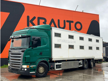 Állatszállító teherautó SCANIA G 480