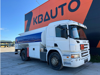 Tartályos teherautó a következők szállításához üzemanyag Scania P 320 4x2 TANK 11000 l / 2000 + 3000 + 3000 + 3000 l: 3 kép.
