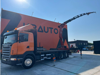 Platós teherautó SCANIA R 340
