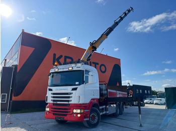 Platós teherautó SCANIA R 500