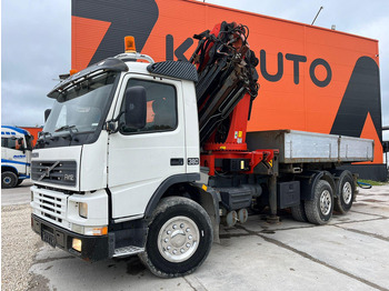 Billenőplatós teherautó, Darus autó Volvo FM 12 380 6x2 COMBI - CRANE TIPPER + TRACTOR / PK36002 / BOX L=5206 mm: 2 kép.