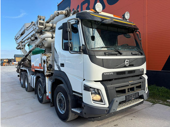 Betonmixer Volvo FMX 500 8x4 PUMI 24-3 - 24 m - 2303 hours / 7 m3 / FULL STEEL: 4 kép.