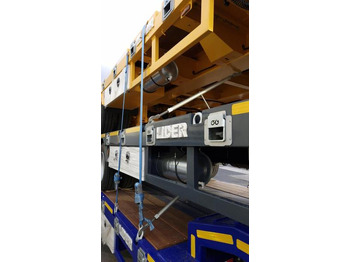 Új Félpótkocsi mélybölcsős Lider trailer (Export Afrique) Porte-Char lames 4 essieux: 2 kép.