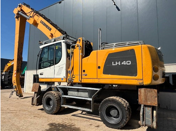 Hulladék kotró Liebherr LH 40 -- LH40 -- 20kw mozelt generator: 5 kép.
