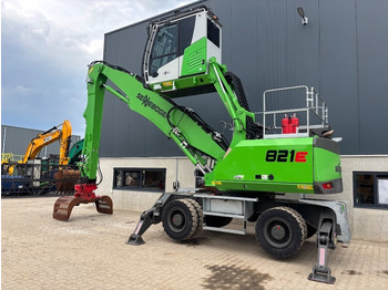 Hulladék kotró Sennebogen 821 E - 821M - 821E: 3 kép.