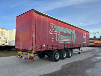 Ponyvás félpótkocsi Pacton T3-001 / Curtainside Trailer / BPW Drum / APK TUV 03-26: 2 kép.