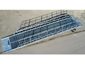Új Rakodó rámpa AZ RAMP-EASY XL-10 FULL GALVA. WIDE Mobil Galvanizate Loading Ramp With Level Off, 10 t Capacity: 3 kép.