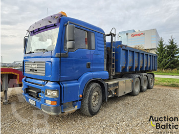 Billenőplatós teherautó MAN