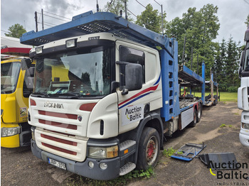 Autószállító teherautó SCANIA P 380