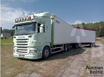 Dobozos felépítményű teherautó SCANIA R 480