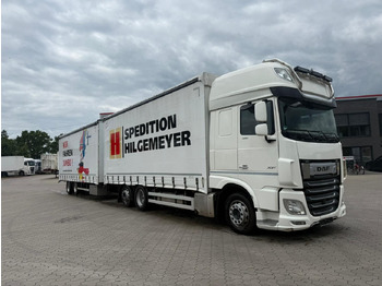 Ponyvás teherautó DAF XF 480