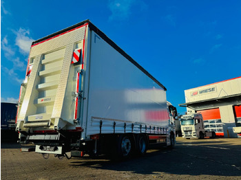 Ponyvás teherautó MAN TGX 26.440 6x2 LL Schwerlast Ladebordwand/Rampe: 4 kép.