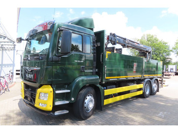 Platós teherautó MAN TGX 26.500