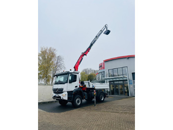 Mercedes-Benz Arocs 1835  4x4 Meiller Fassi F135 Kran Kipper lízing Mercedes-Benz Arocs 1835  4x4 Meiller Fassi F135 Kran Kipper: 3 kép.