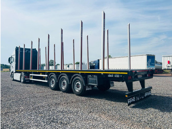 Rönkszállító félpótkocsi PAVIC PRSH27 Plateau Rungen Schnellwechselsystem: 3 kép. Rönkszállító félpótkocsi PAVIC PRSH27 Plateau Rungen Schnellwechselsystem: 3 kép.