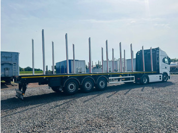 Rönkszállító félpótkocsi PAVIC PRSH27 Plateau Rungen Schnellwechselsystem: 4 kép. Rönkszállító félpótkocsi PAVIC PRSH27 Plateau Rungen Schnellwechselsystem: 4 kép.