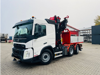 Platós teherautó, Darus autó Volvo FMX 540 6x2 mit F545RA.2.28: 3 kép.