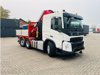 Platós teherautó, Darus autó Volvo FMX 540 6x2 mit F545RA.2.28: 4 kép.