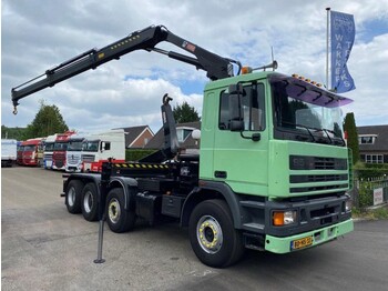 Darus autó DAF 95 ATi 360 8X2 STEEL SPRING HIAB 166B-2 Duo: 2 kép. Darus autó DAF 95 ATi 360 8X2 STEEL SPRING HIAB 166B-2 Duo: 2 kép.