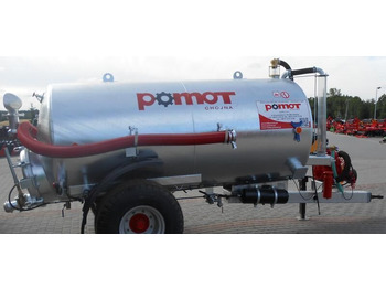 Új Szippantó tartálykocsi POMOT Single-axial tanker truck/ Beczkowóz wóz asenizacyjny 5000 l: 2 kép.