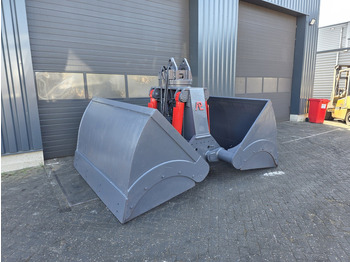 Csipegető kanál - Építőipari gépek clamshell 6000 liter sennebogen fuchs liebherr lh clamshell: 4 kép.