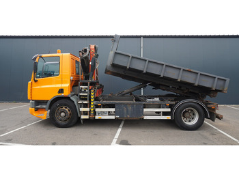 Darus autó DAF CF 65.210 HOOKARM SYSTEM WITH PALFINGER PK 9501 CRANE: 4 kép.