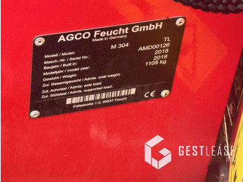 Fűkasza Massey Ferguson M304 TL: 5 kép.