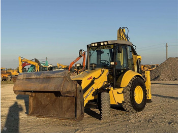 Kotrórakodó New Holland B 110-4PT , 2 quick couplers: 2 kép.