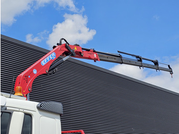 Platós teherautó, Darus autó Volvo FM 330 4x2 / EFFER 12.5 t/m CRANE / KRAN: 2 kép.