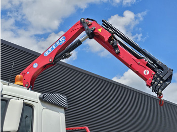 Platós teherautó, Darus autó Volvo FM 330 4x2 / EFFER 12.5 t/m CRANE / KRAN: 5 kép.