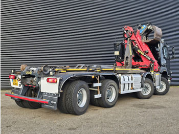Horgos rakodó teherautó, Darus autó Volvo FM 460 8x6 / PALFINGER EPSILON / HOOKLIFT: 5 kép.