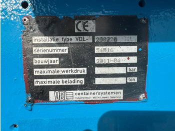 Konténerszállító DAF CF 85.460 6X2 VDL Absetzer Top Zustand Retarder: 4 kép.