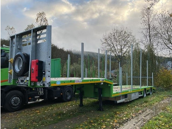 Félpótkocsi mélybölcsős