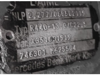 Differenciálmű - Teherautó Mercedes-Benz R440 746301: 2 kép.