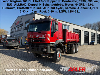 Billenőplatós teherautó IVECO Magirus
