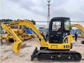 Minikotró KOMATSU PC55