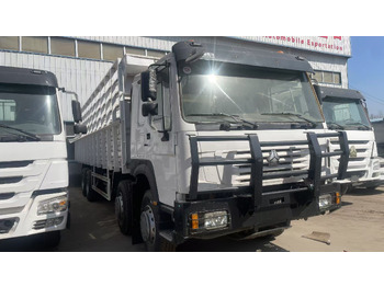 Billenőplatós teherautó SINOTRUK HOWO 8*4 WITH FENCE: 3 kép.