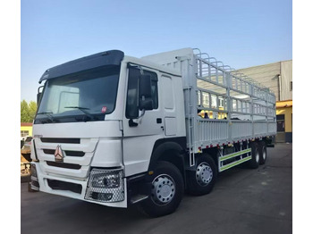 Billenőplatós teherautó SINOTRUK HOWO 8*4 WITH FENCE: 5 kép.