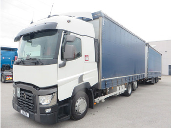 Ponyvás teherautó RENAULT T 480