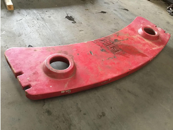 Ellensúly - Autódaru Grove GMK 3055 counterweight 1,0 Ton: 2 kép.