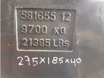 Ellensúly - Autódaru Terex Terex explorer 5600 counterweight 9,7 ton: 5 kép. Ellensúly - Autódaru Terex Terex explorer 5600 counterweight 9,7 ton: 5 kép.