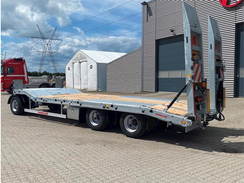 Pótkocsi mélybölcsős Hangler DTS 300 3 akslet med ramper: 4 kép.